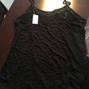 Lane Bryant: Illusion Cami/Black